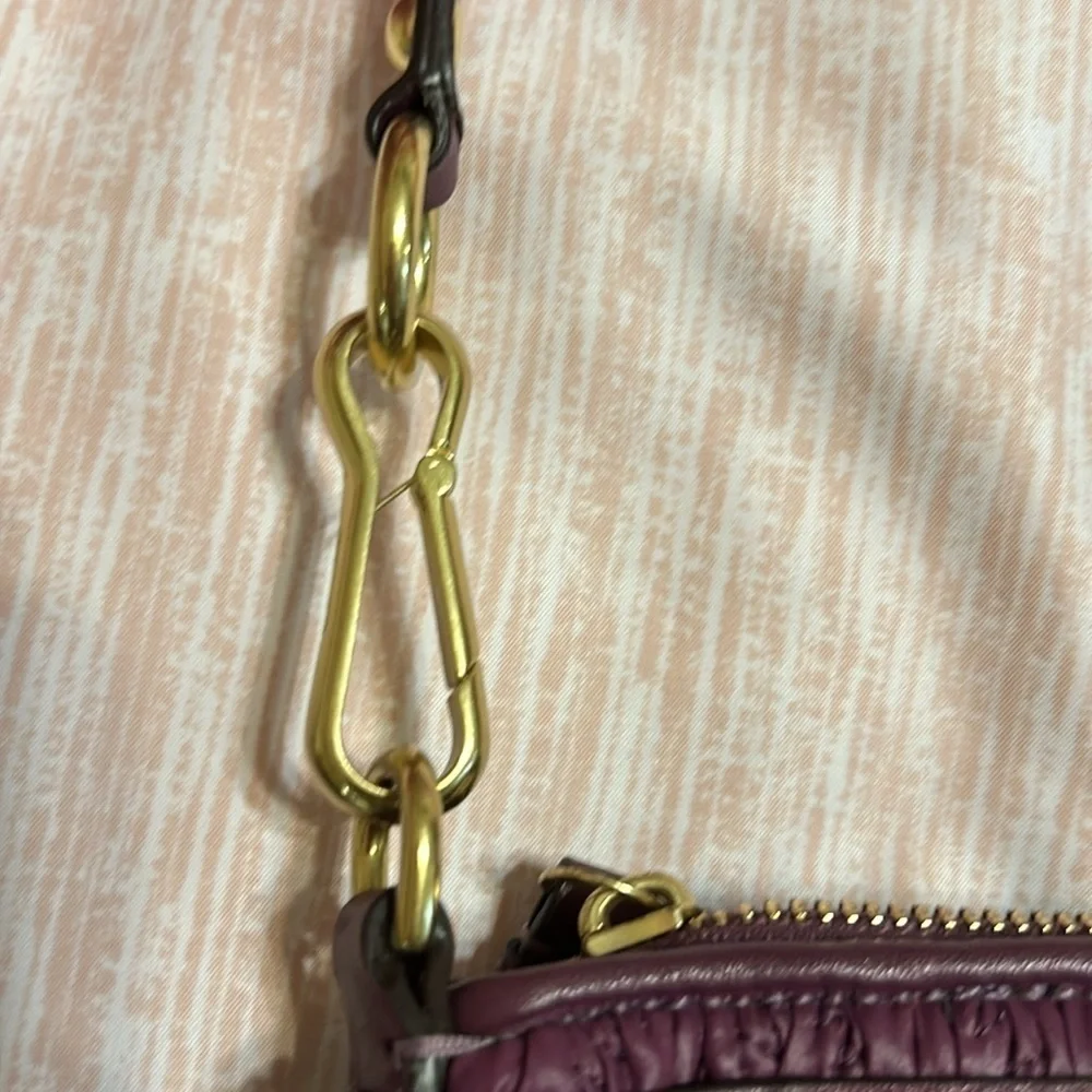 Coach 70th Anniversary Edition Purple Pleated set Madison Sophia. RARE
